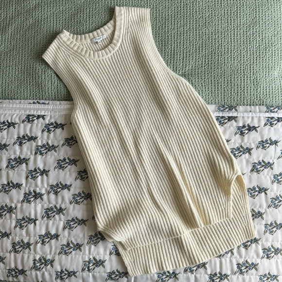 Madewell Wool Blend Sweater Tank - Picture 3 of 6